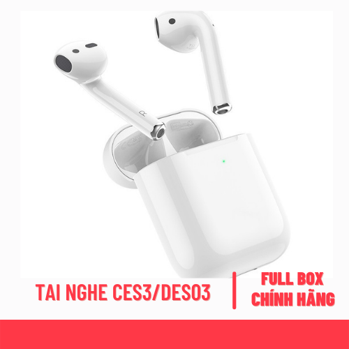 Tai nghe bluetooth tws royalmic ces3/des03 v5.0 không dây - định vị - đổi tên - cảm biến chạm - kết nối dễ dàng