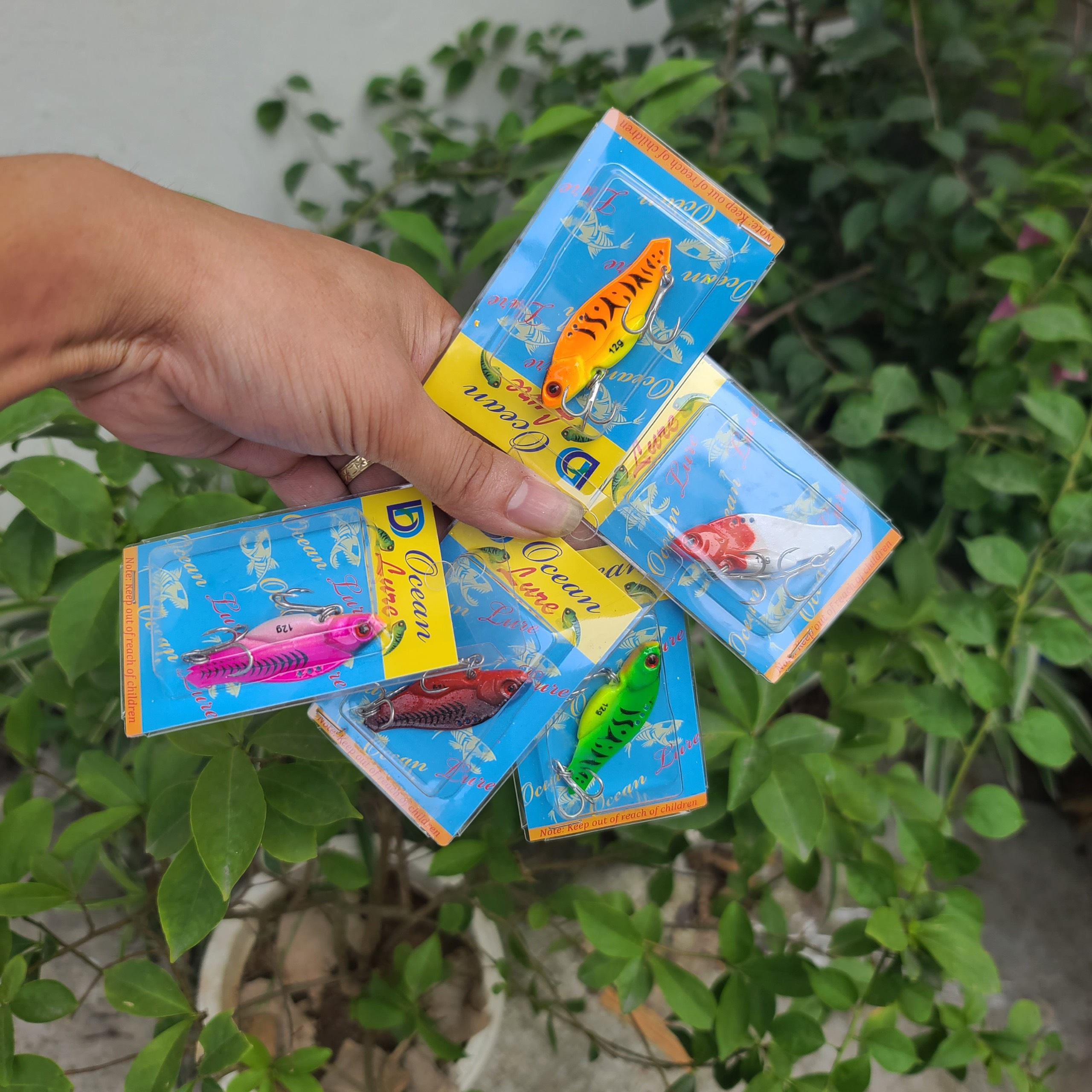 Mồi cá sắt orichi, cicada, fishen, bản lưỡi bkk - mcg014