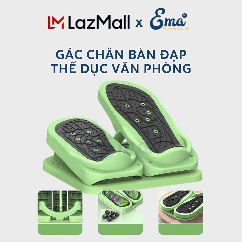 Gác chân văn phòng, ghế kê chân văn phòng, bàn đạp chân thể dục tại chỗ cho dân văn phòng