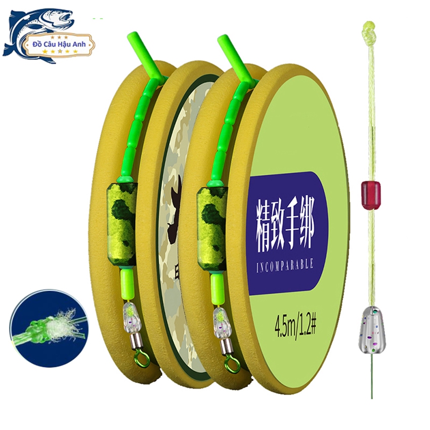 Trục Câu Đài Huỳnh Quang gia cố dây PE cước câu cá ngày đêm cao cấp DC26