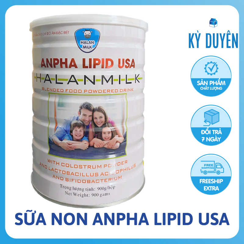 Sữa Anpha Lipid USA 900 g- hồi phục sức khỏe, phát triển toàn diện