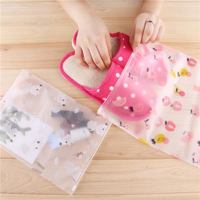 Sét 4 Túi bảo quản đồ khóa zip trong suốt - Không thấm nước