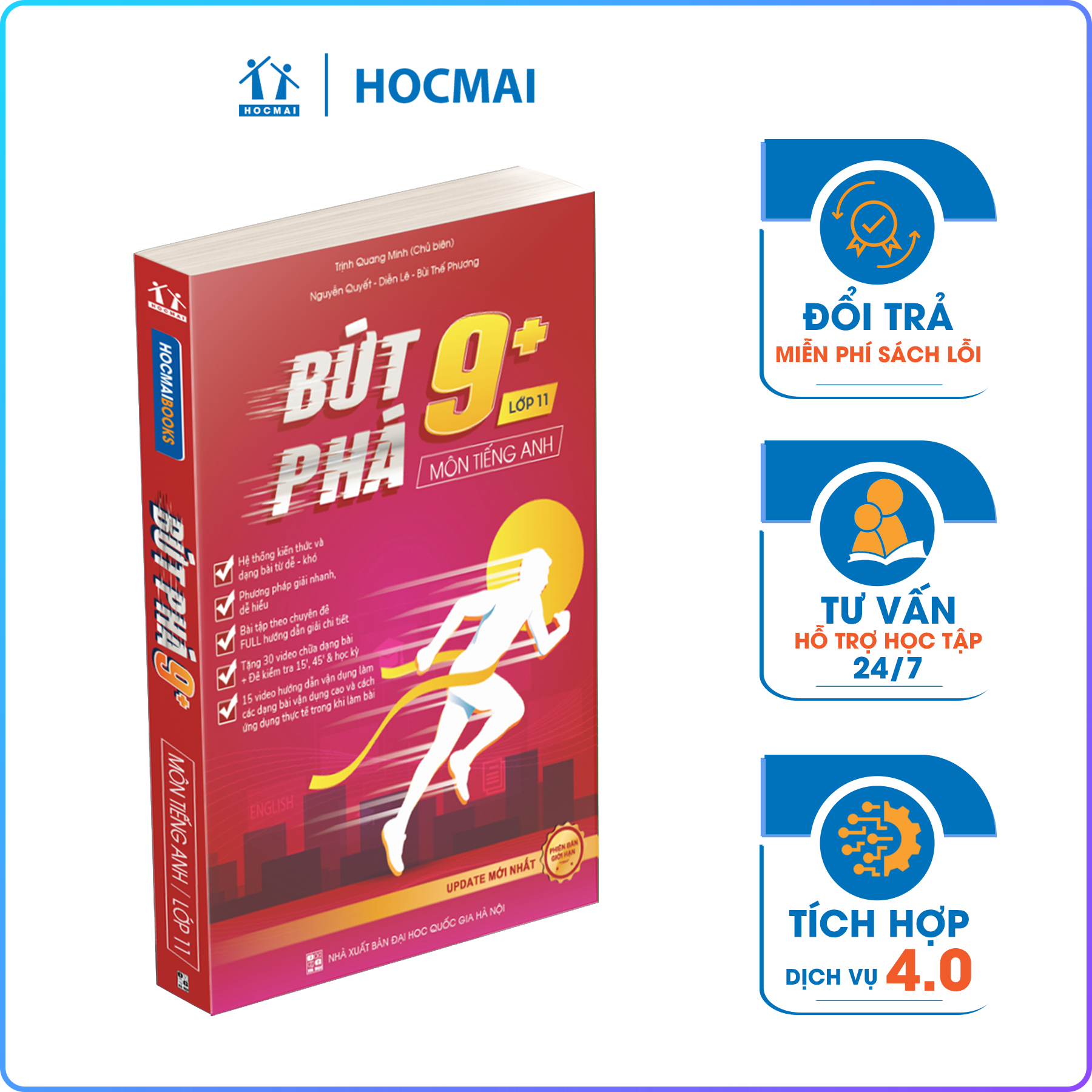 Sách bứt phá 9+ môn tiếng anh – lớp 11
