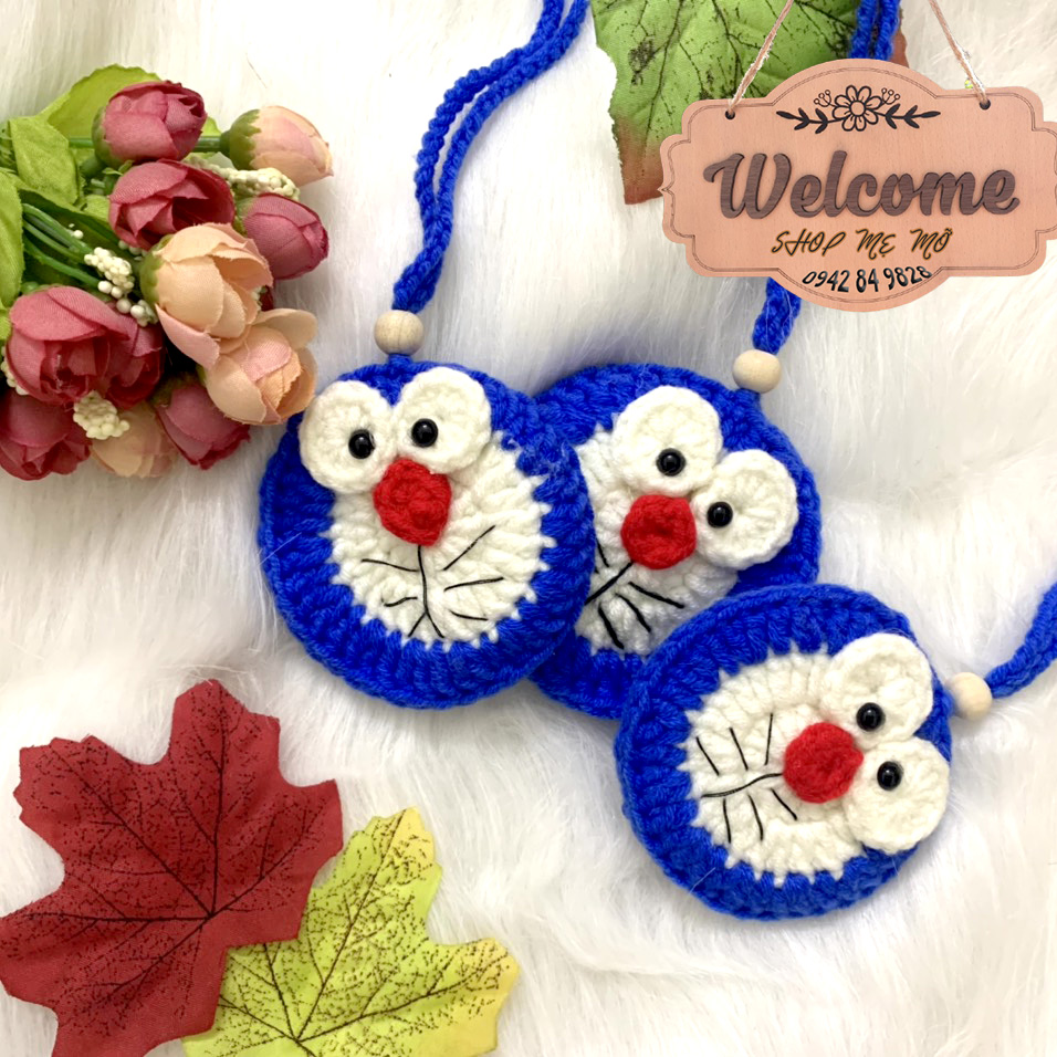 🧶 Túi tỏi cho bé 🧶 Túi đựng tỏi hình con vật tránh vía cho bé yêu
