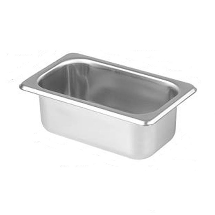 Khay Inox Đựng Thạch Đựng Topping Thực Phẩm GN 1/9 Cao 65mm 7hitech