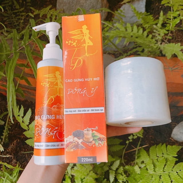 Gel tan mỡ, Cao gừng hủy mỡ Đông y giảm mỡ bụng dùng cho toàn thân - Loại bỏ thâm rạn da