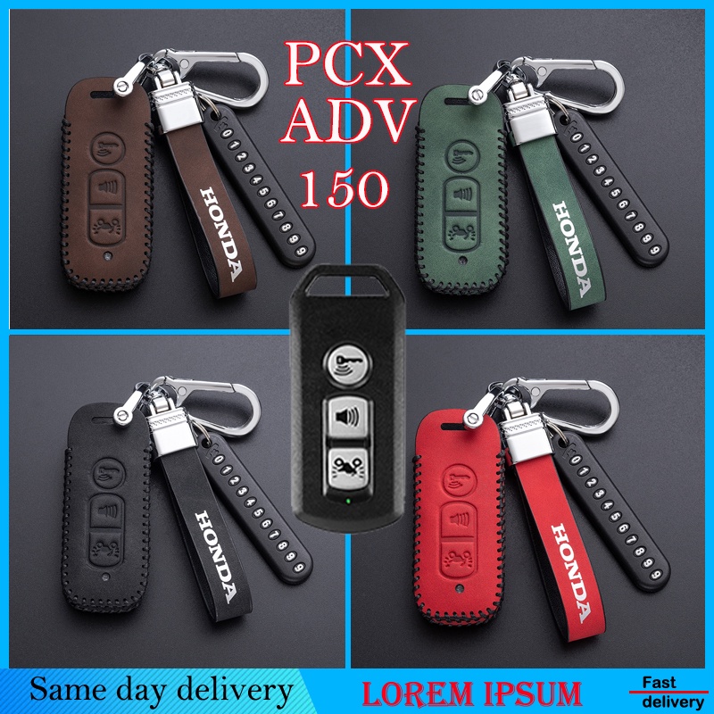 Phụ kiện bao da chìa khóa honda pcx adv 150 adv150