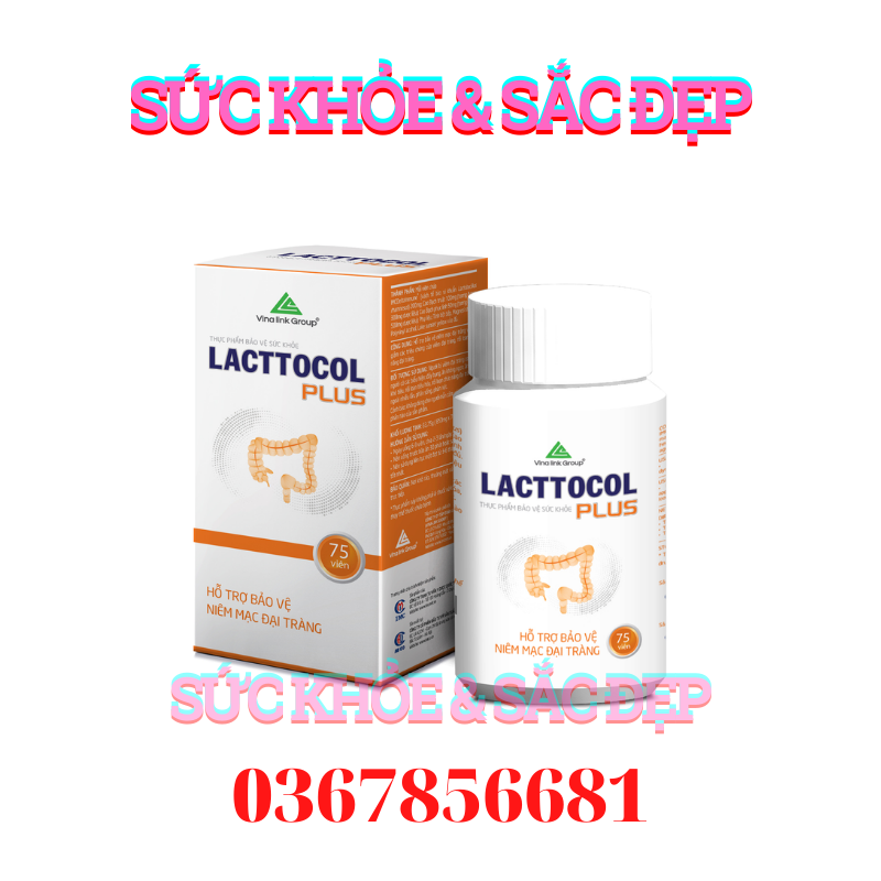 [Date Mới T1/2023]Lacttocol plus của vinalink – Tăng cường sức khỏe đường tiêu hóa – 75 viên