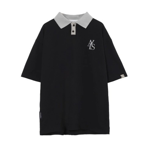 Áo thun polo atys form rộng , áo polo có cổ , tee oversize chất thun cá sấu nam nữ unisex phong cách ulzzang - Gin Store