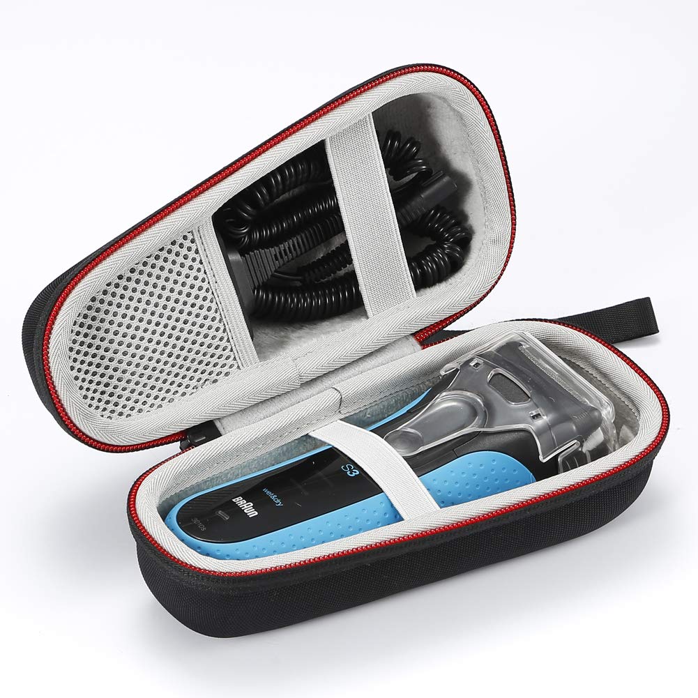 HỘP ĐỰNG MÁY CẠO RÂU BRAUN KÈM CẢ ĐỰNG SẠC 2 IN 1 CAO CẤP