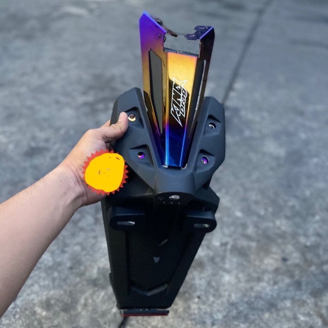Đuôi bảng số & pát bảng số ex150 king drag