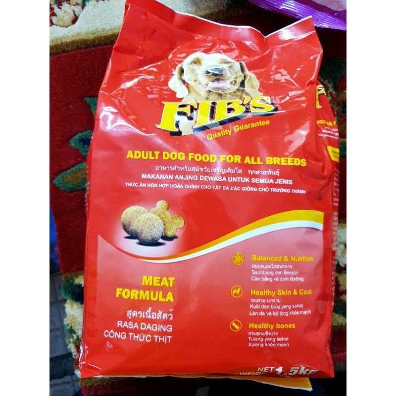 {HOT} Thức ăn cho chó lớn FIBS 1,5kg