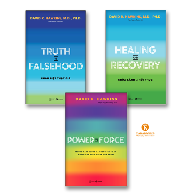 Combo 3 cuốn Truth vs Falsehood + Healing and Recovery + Power vs Force