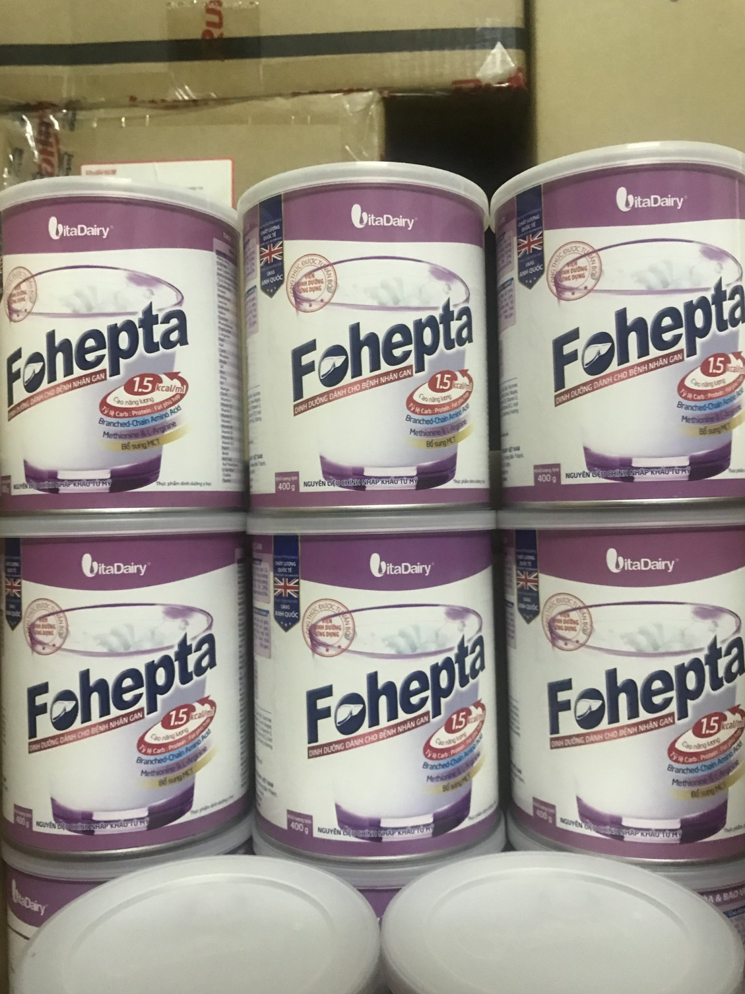 Sữa Fohepta 400g - Dinh dưỡng dành cho bệnh nhân Gan