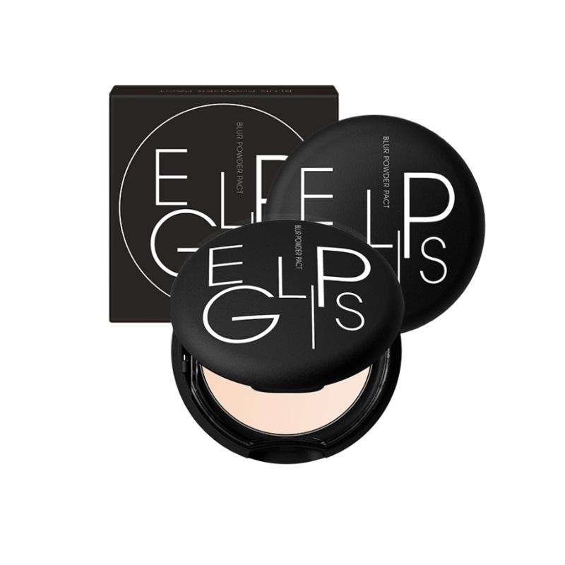 Phấn phủ siêu mịn che lỗ chân lông tốt Eglip Blur Powder Pact có chọn màu