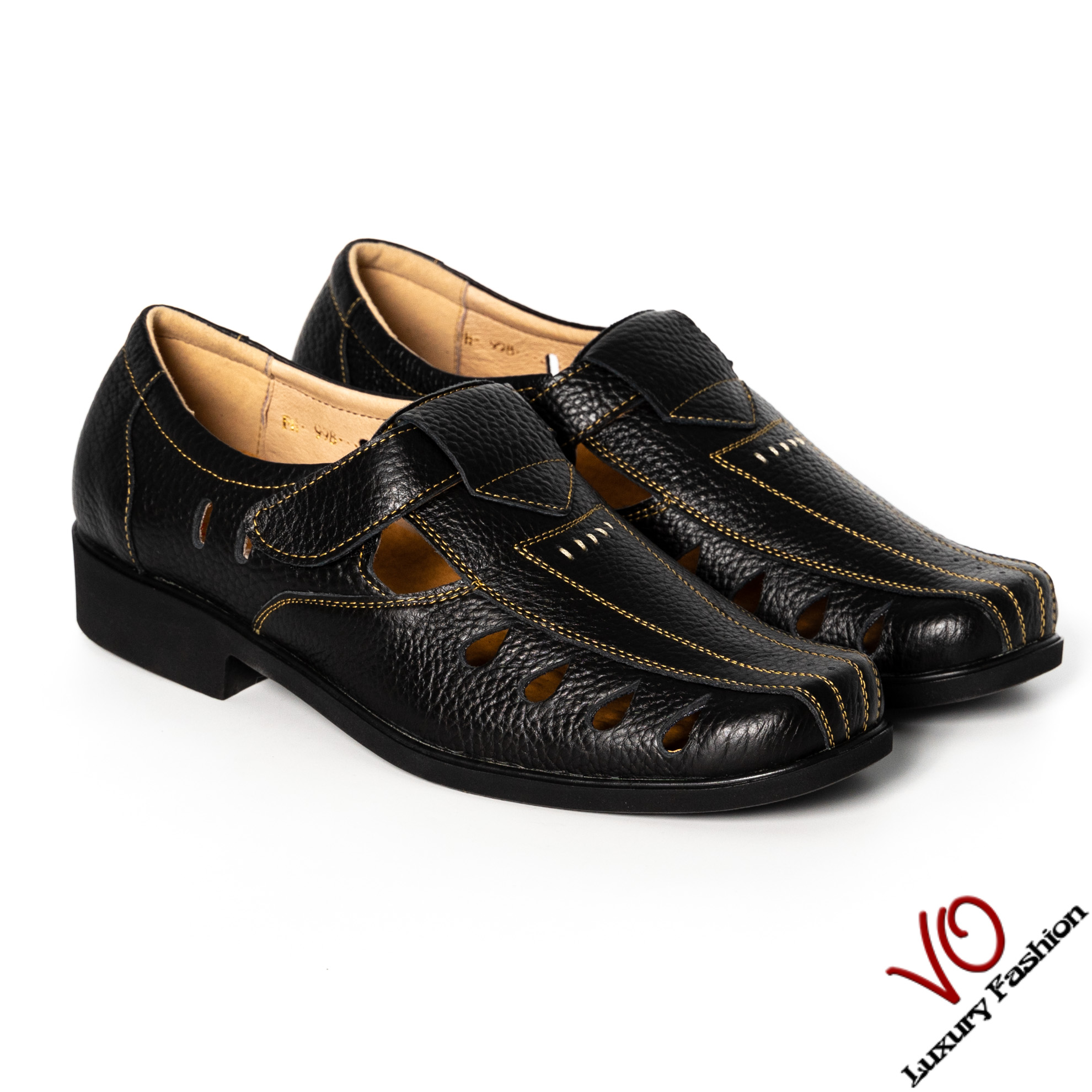 Giày rọ Giày đục lỗ da bò thật cổ điển VO Shoes PH998
