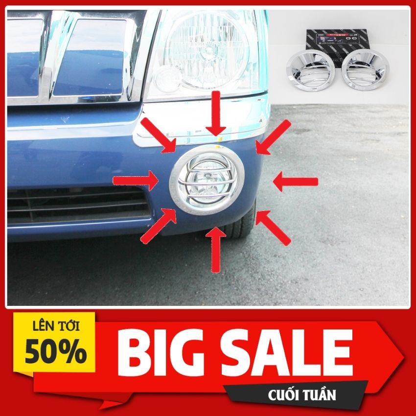 [Hyundai]Ốp Đèn Gầm Xe Tải Hyundai Porter, H100, H150 (C460) Đời 2004 ~ 2011