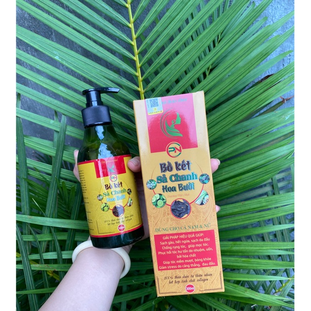 Dầu gội thảo dược gội đầu bồ kết sả chanh