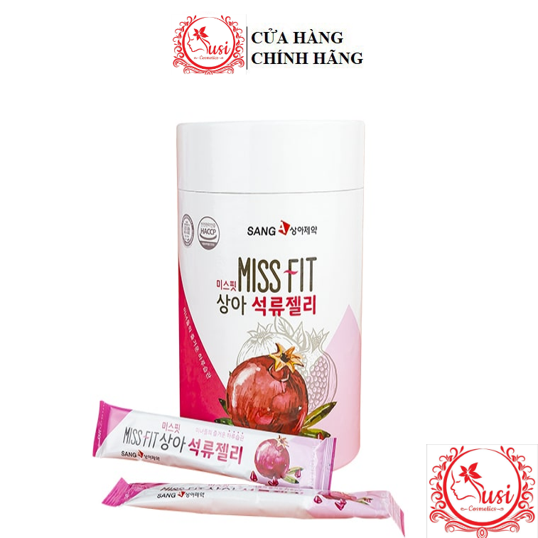 [HCM][MẪU MỚI] Thạch lựu bổ sung collagen đẹp da và giảm cân Miss Fit SANGA Hàn Quốc