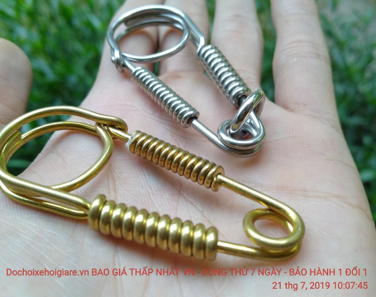Móc khóa Inox 304. Móc khóa vĩnh cửu siêu bền thủ công 100%