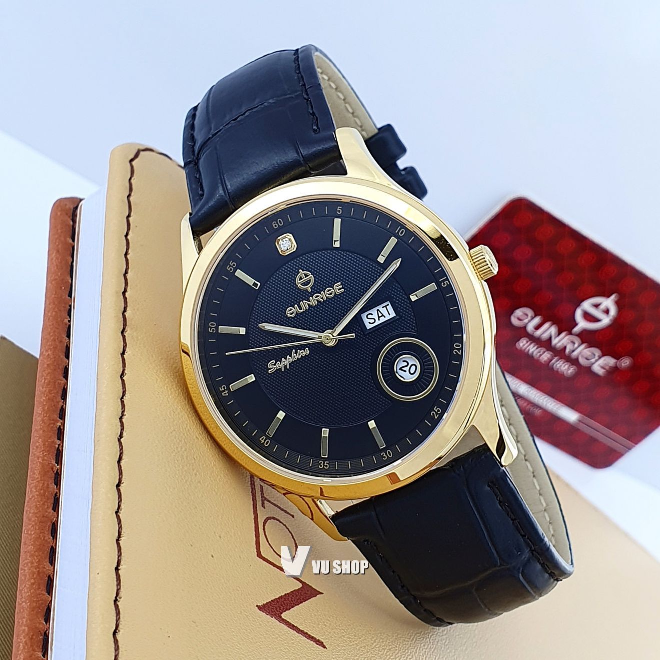 Đồng hồ nam sunrise dm782pwa chính hãng