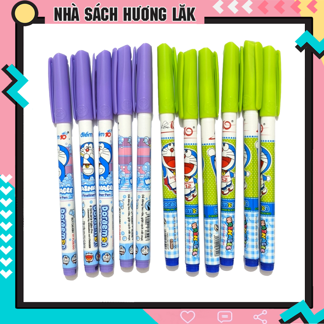 Bút lông kim rửa được thiên long fl08/do