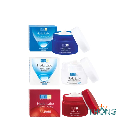 HADA LABO ROHTO Advanced Nourish / Perfect White Cream 50g