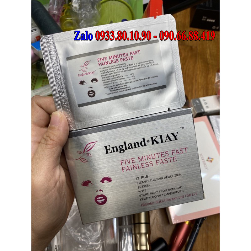 Tê Môi xăm không đau không sưng England KIAY