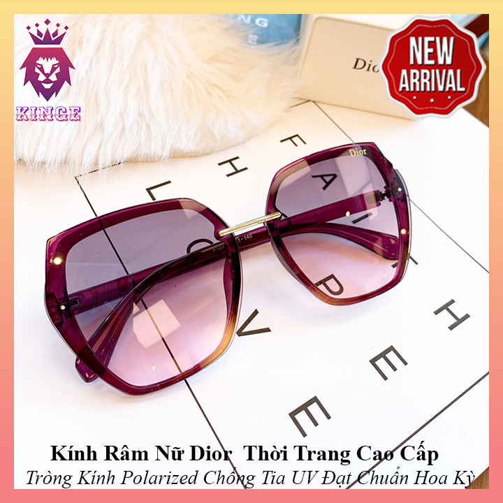 💖Có Ảnh Thật💖 Kính Râm Nữ DIIOOR 9123 Thời Trang Cao Cấp - Tròng Polarized Bảo Vệ Mắt - TẶNG BAO DA CAO CẤP + KHĂN LAU - Bảo Hành 1 Đổi 1 Nếu Lỗi NSX