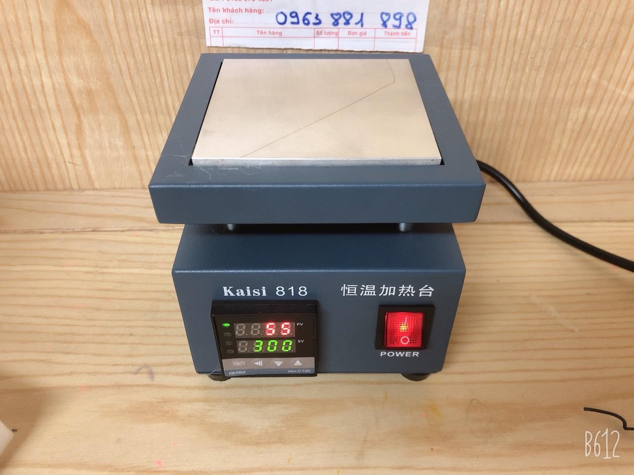 Mâm nhiệt kassi 818 hàng xịn