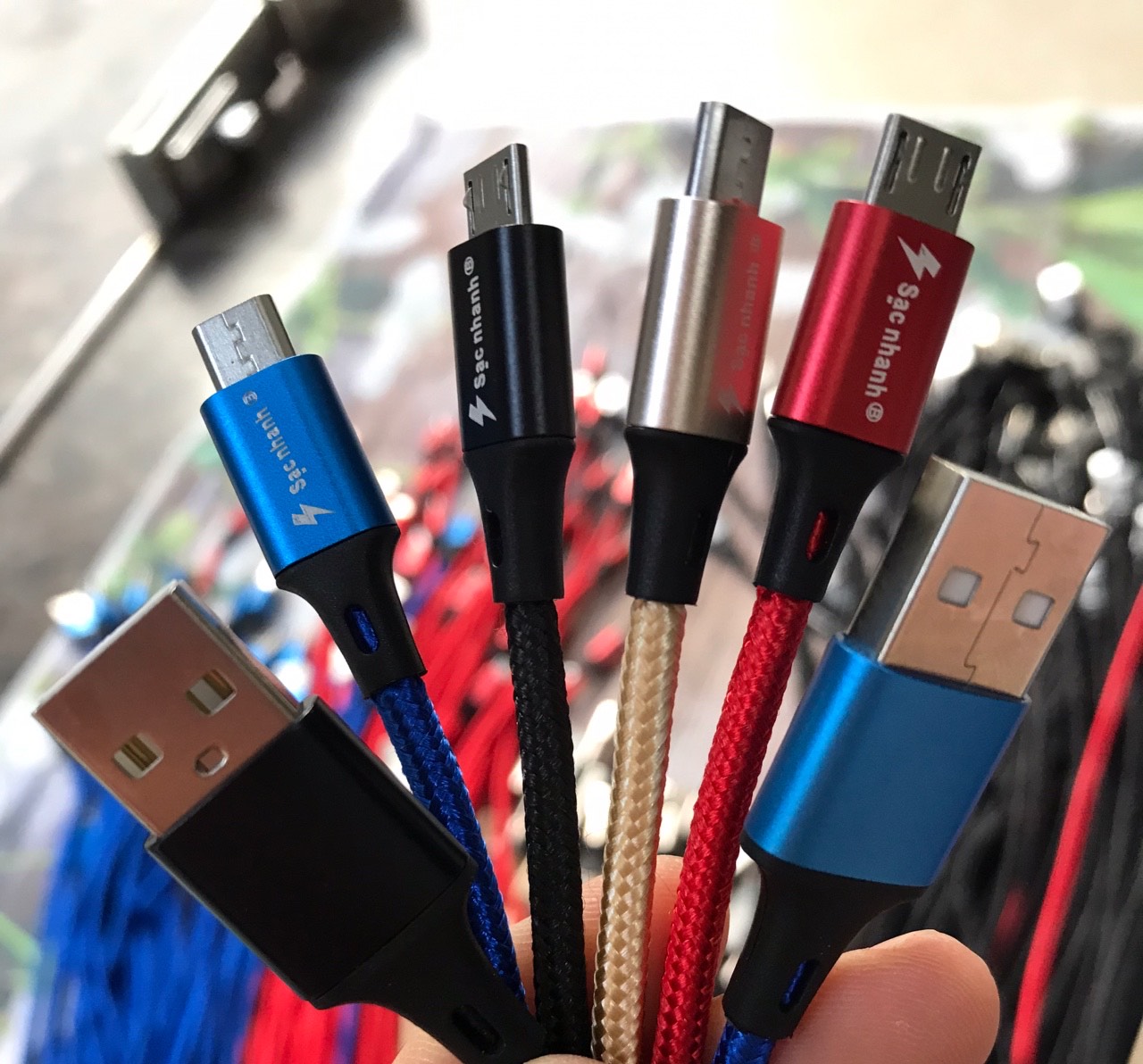 🚀🚀Dây sạc điện thoại nhanh siêu bền cho các loại máy 🚀🚀