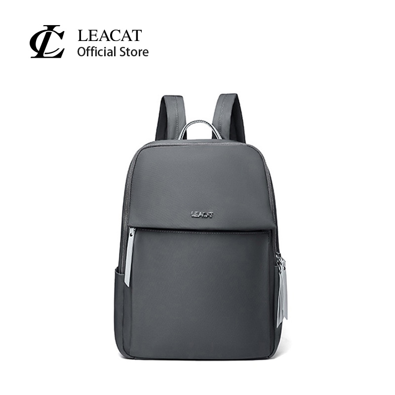 Leacat women Backpack oxford cloth waterproof large capacity business laptop bag fit 14 inch 15.6 inch notebook 2022 new student school bag