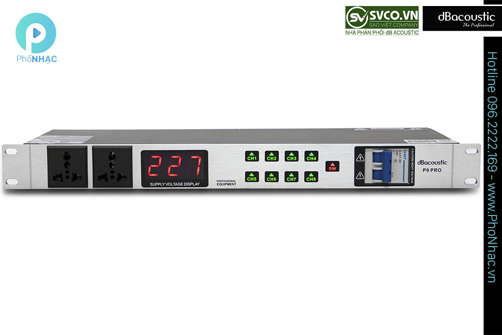 [HCM]Quản Lý Nguồn dB P9 PRO chính hãng dB Acoustic QLN