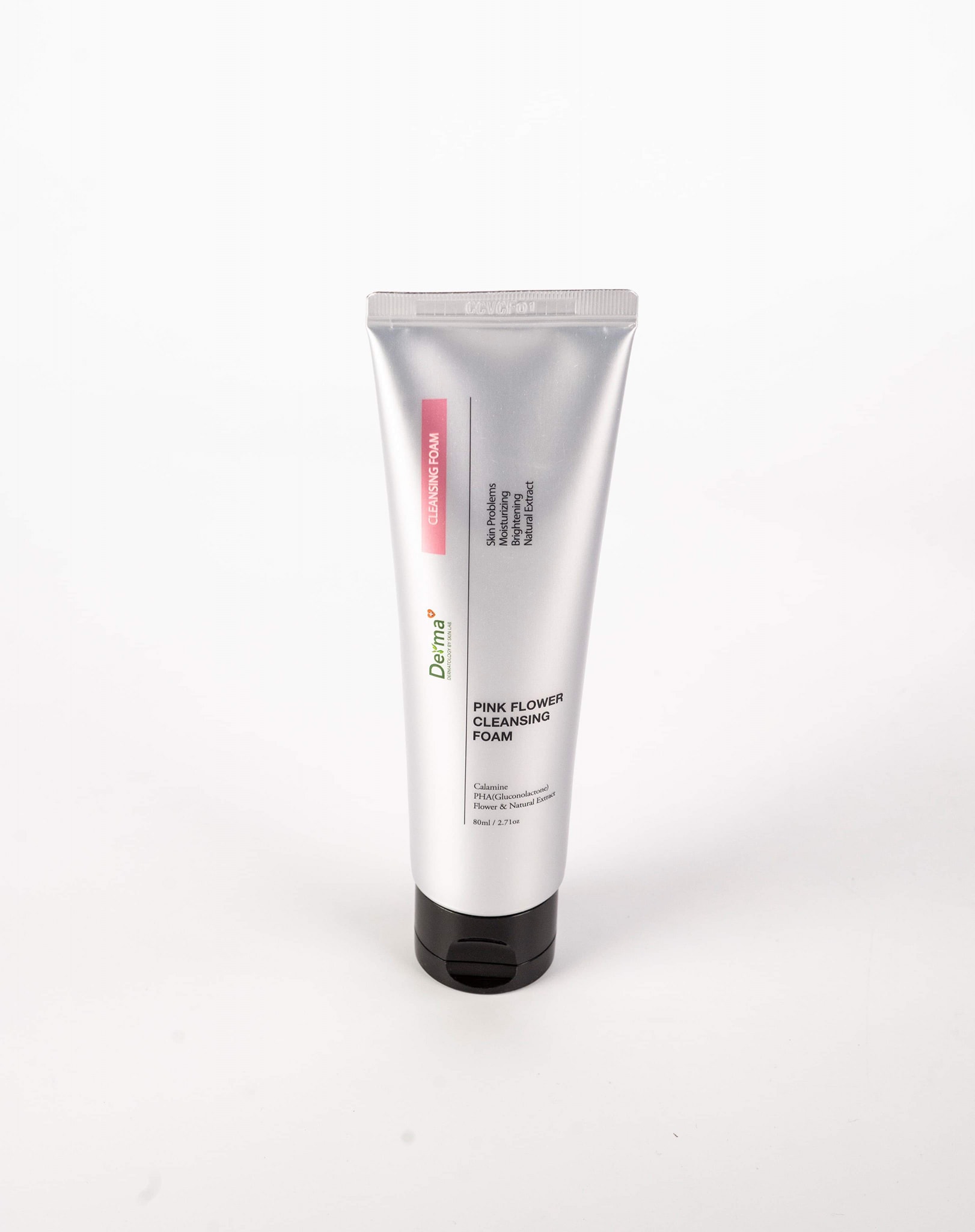 [Hàng Nhập Khẩu] ✅ Sữa rửa mặt tế bào gốc DERMA PINK FLOWER Hàn Quốc ✅ làm sạch trắng sáng và tăng độ ẩm cho da