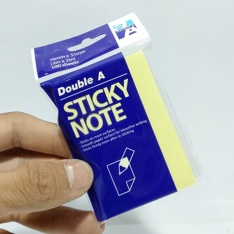 Giấy note - Giấy ghi chú Vàng Double A
