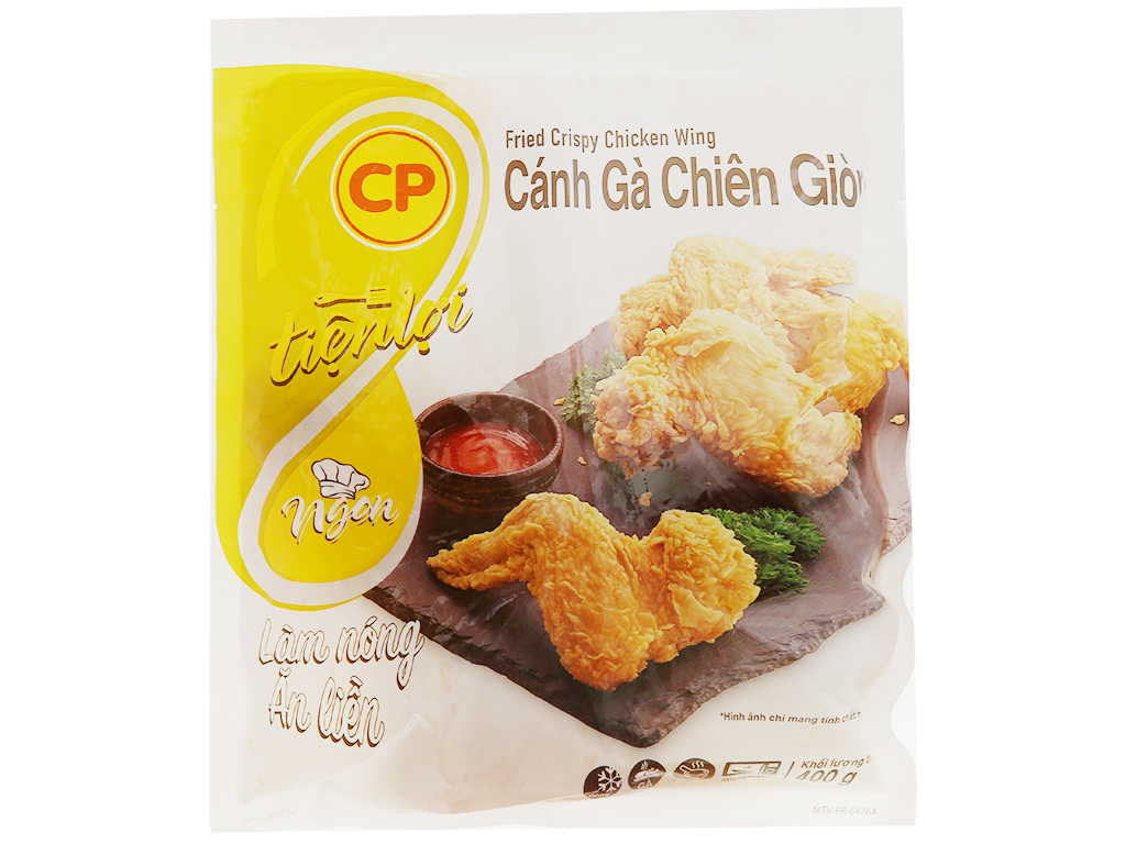 Cánh gà chiên giòn cp 400g