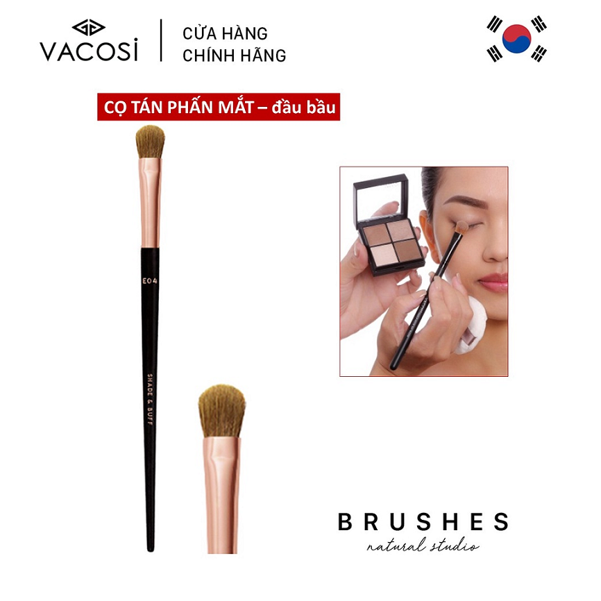 Vacosi Cọ Phủ Và Tán Bầu Mắt Shader Brush E04