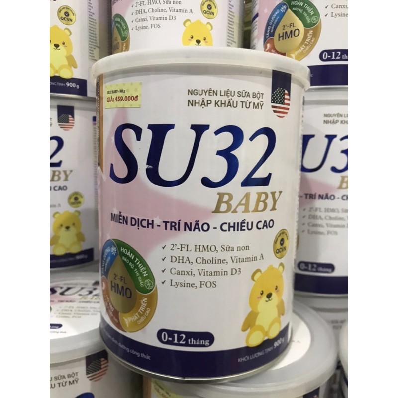 SỮA SU 32 BABY(cho trẻ 0-12 tháng) 900g