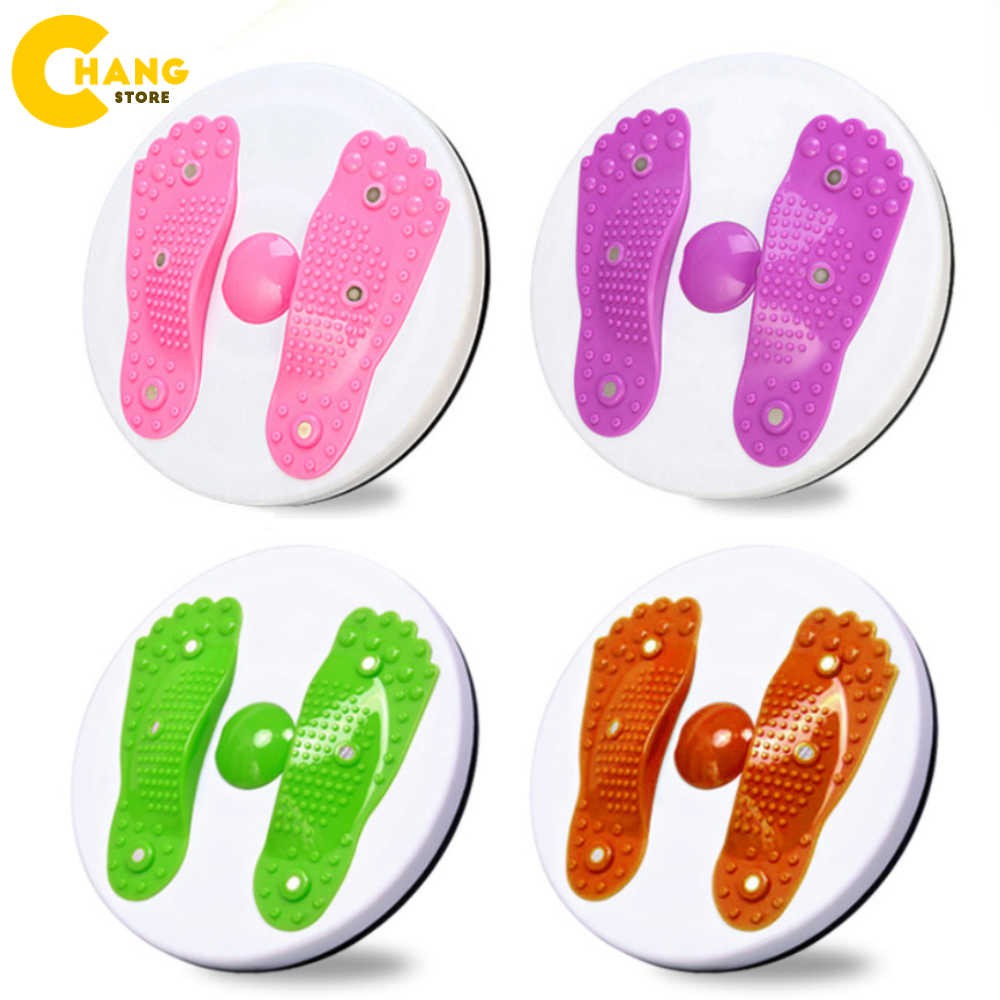 Đĩa xoay eo massage có chân loại 1, dụng cụ tập eo nhựa pp cao cấp an toàn khi sử dụng