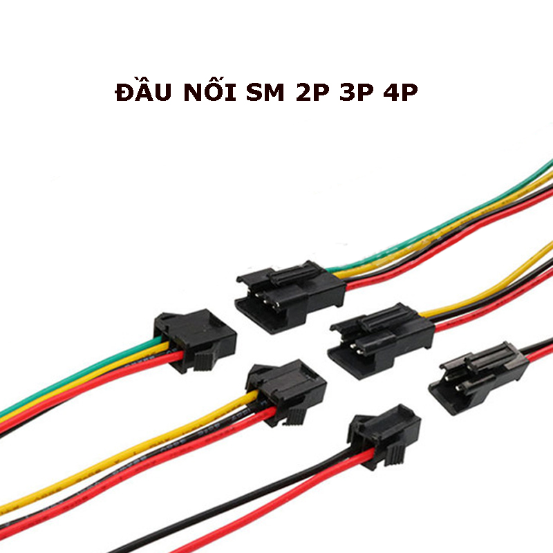 Đầu nối sm có dây - cáp điện tử sm 2.54mm