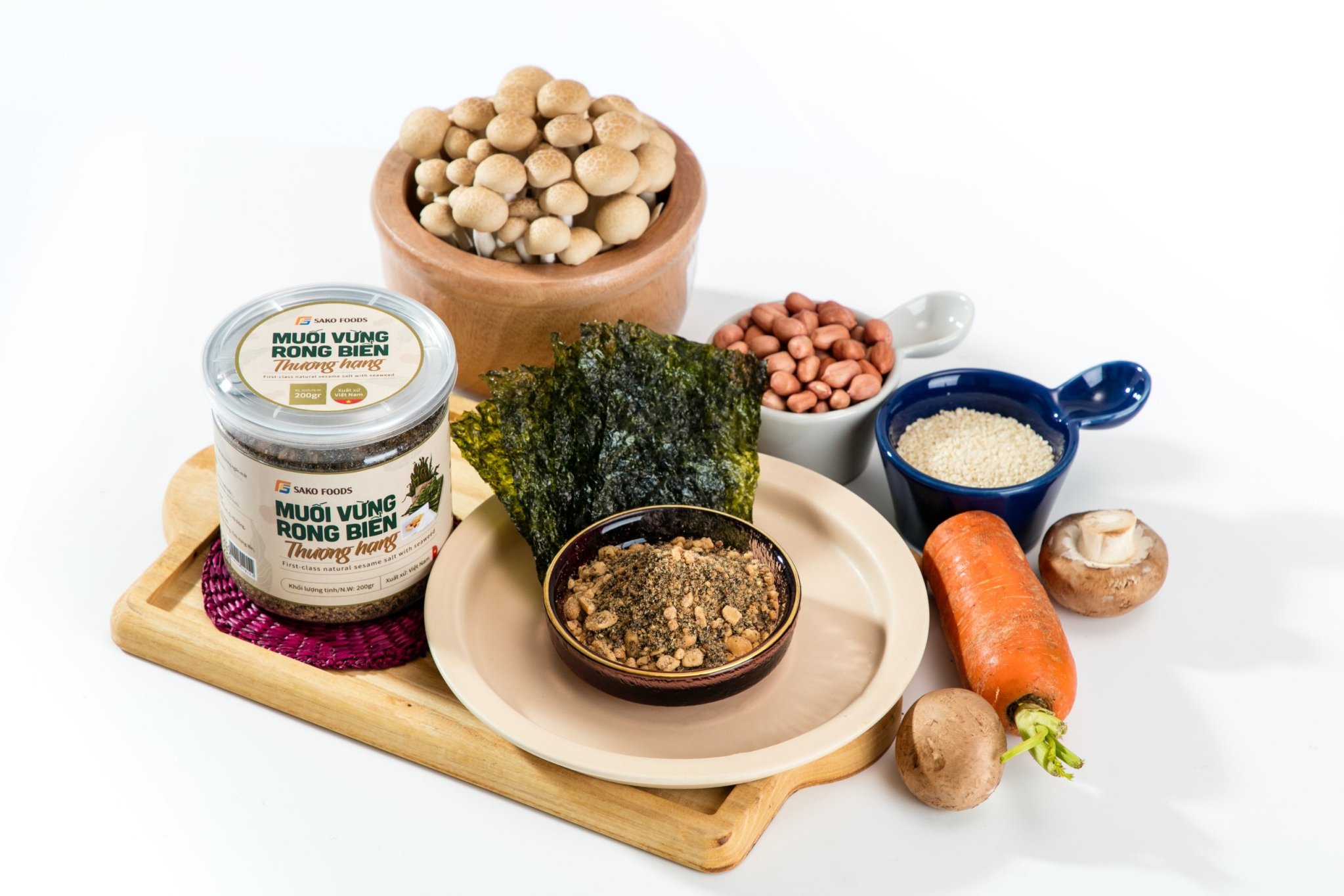 MUỐI VỪNG RONG BIỂN THƯỢNG HẠNG SAKO FOODS