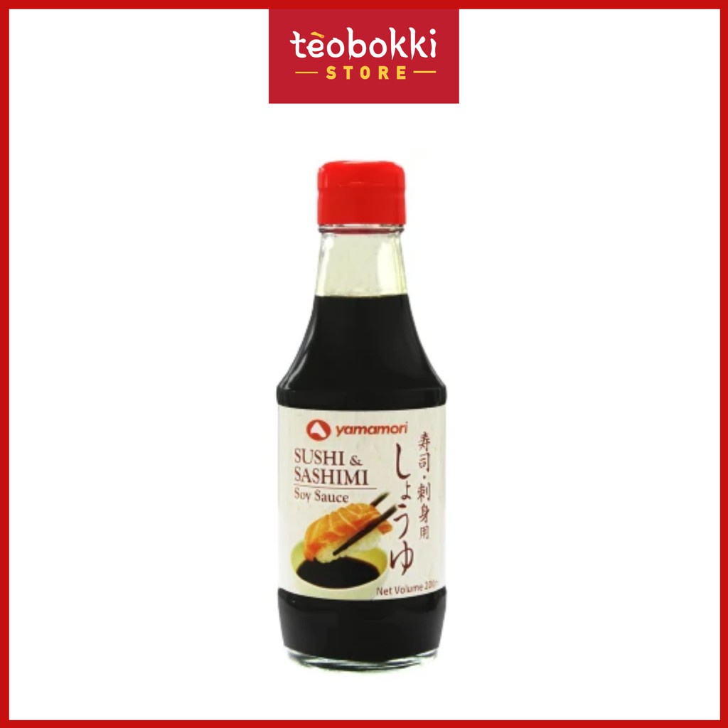 Nước tương Sushi & Sashimi Yamamori 200ml