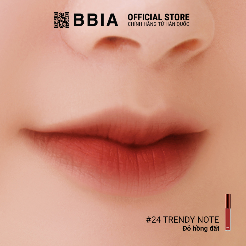 Son Kem Lì Bbia Last Velvet Lip Tint Version 5 (5 màu) 5g