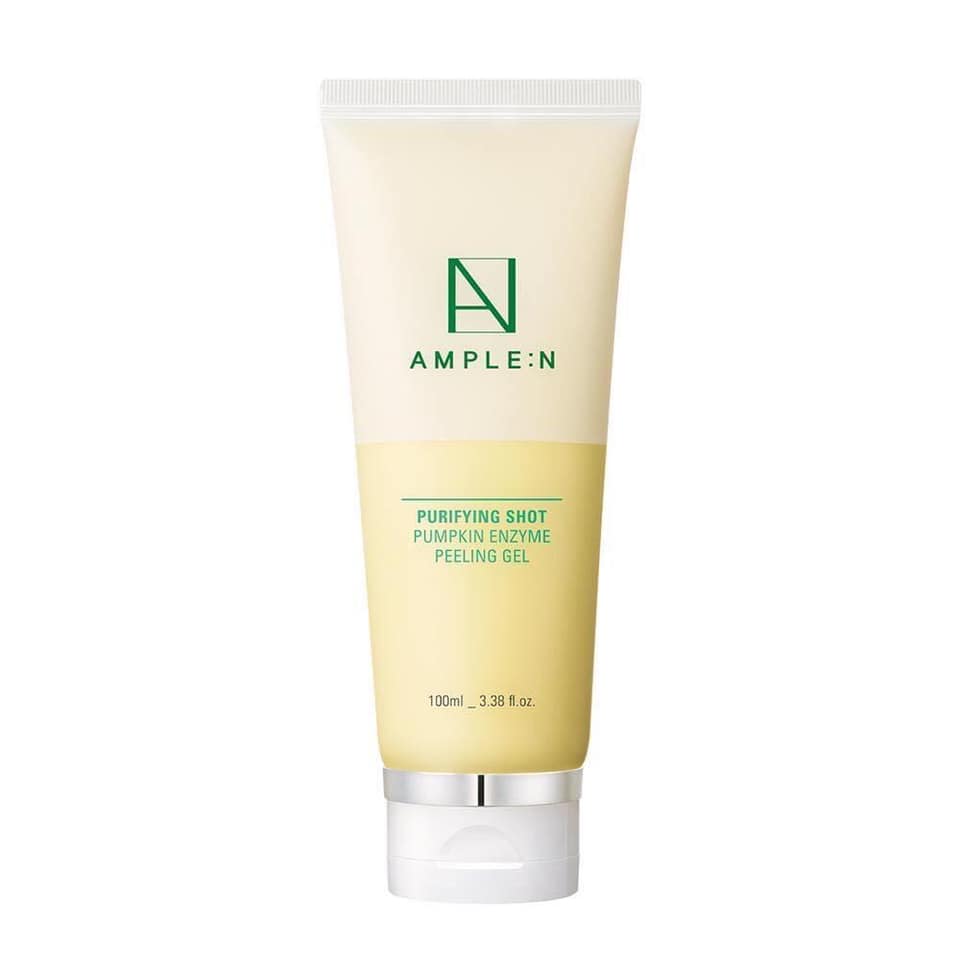 Tẩy Da Chết Bí Đỏ Ample:N Purifying Shot Pumpkin Enzyme Peeling Gel
