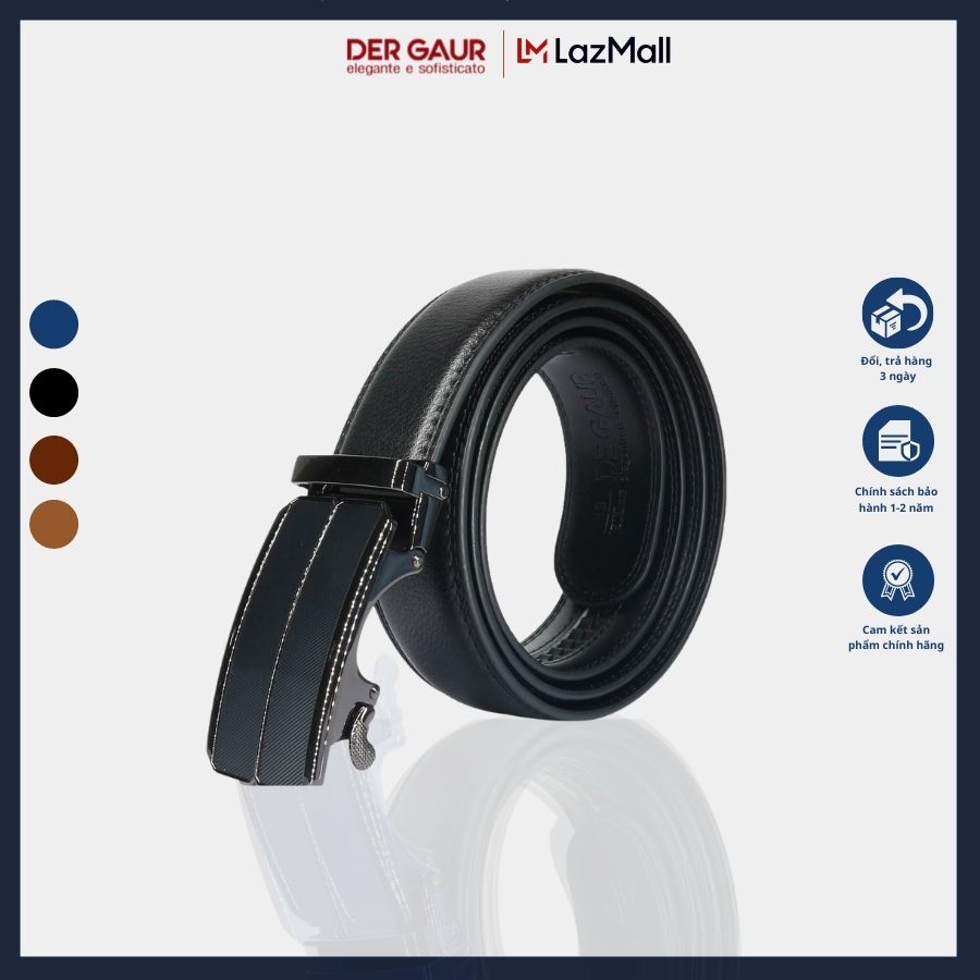 Thắt lưng 100% da bò cao cấp der gaur dgl 133