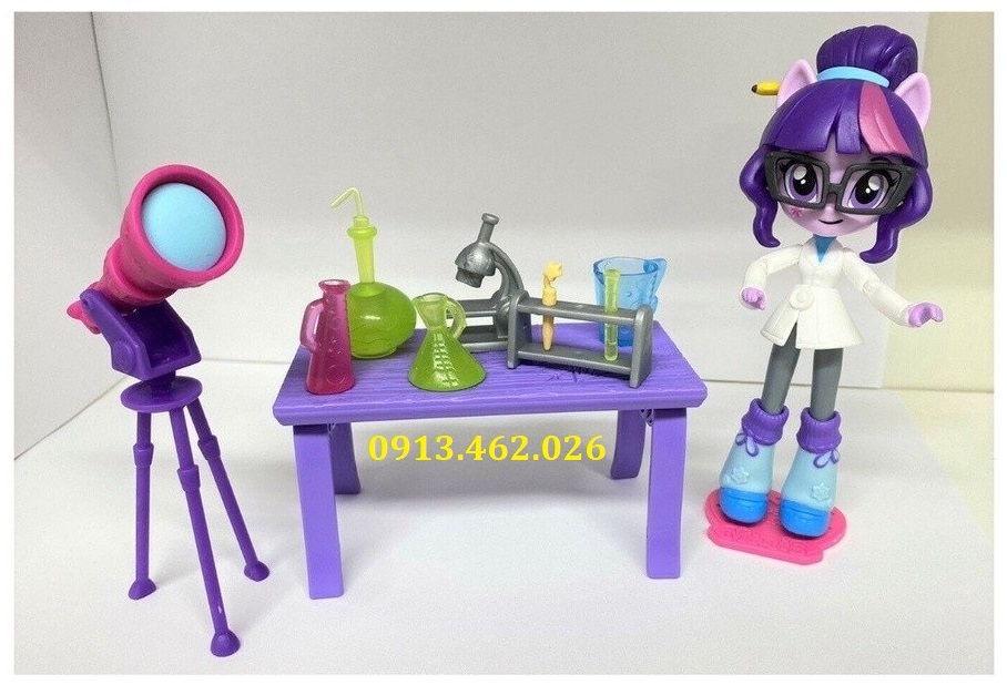 Set My Little Pony kèm Phụ kiện - Búp bê Pony cao 12cm - My Little Pony Minis Doll