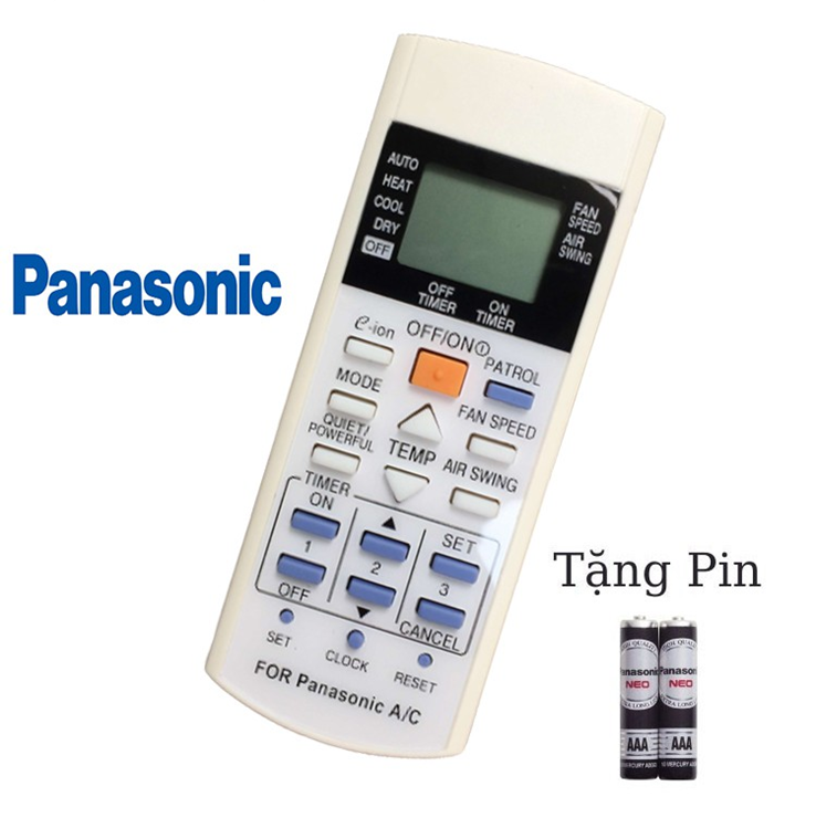 Remote điều khiển máy lạnh điều hoà panasonic eion