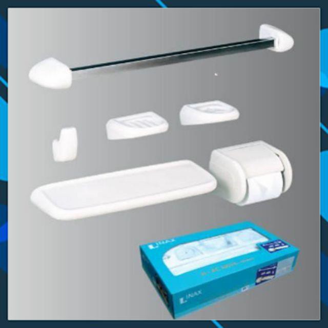 Bộ Phụ Kiện Phòng Tắm 6 Món Inax H-AC400V6 Sứ cao cấp