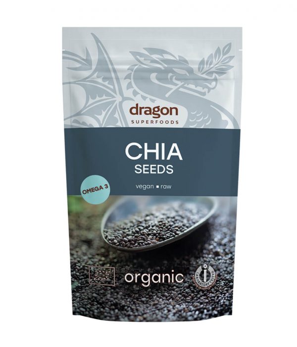 Hạt Chia hữu cơ Organic Chia Seeds - Dragon Superfoods - 200g