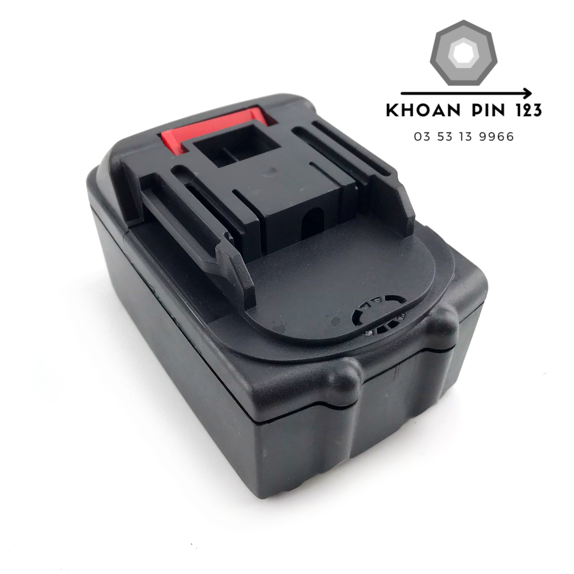 Vỏ pin 10 cell 2 hàng thông dụng nhất hiện nay Makita 18v kèm lò xo (chưa kèm ốc)